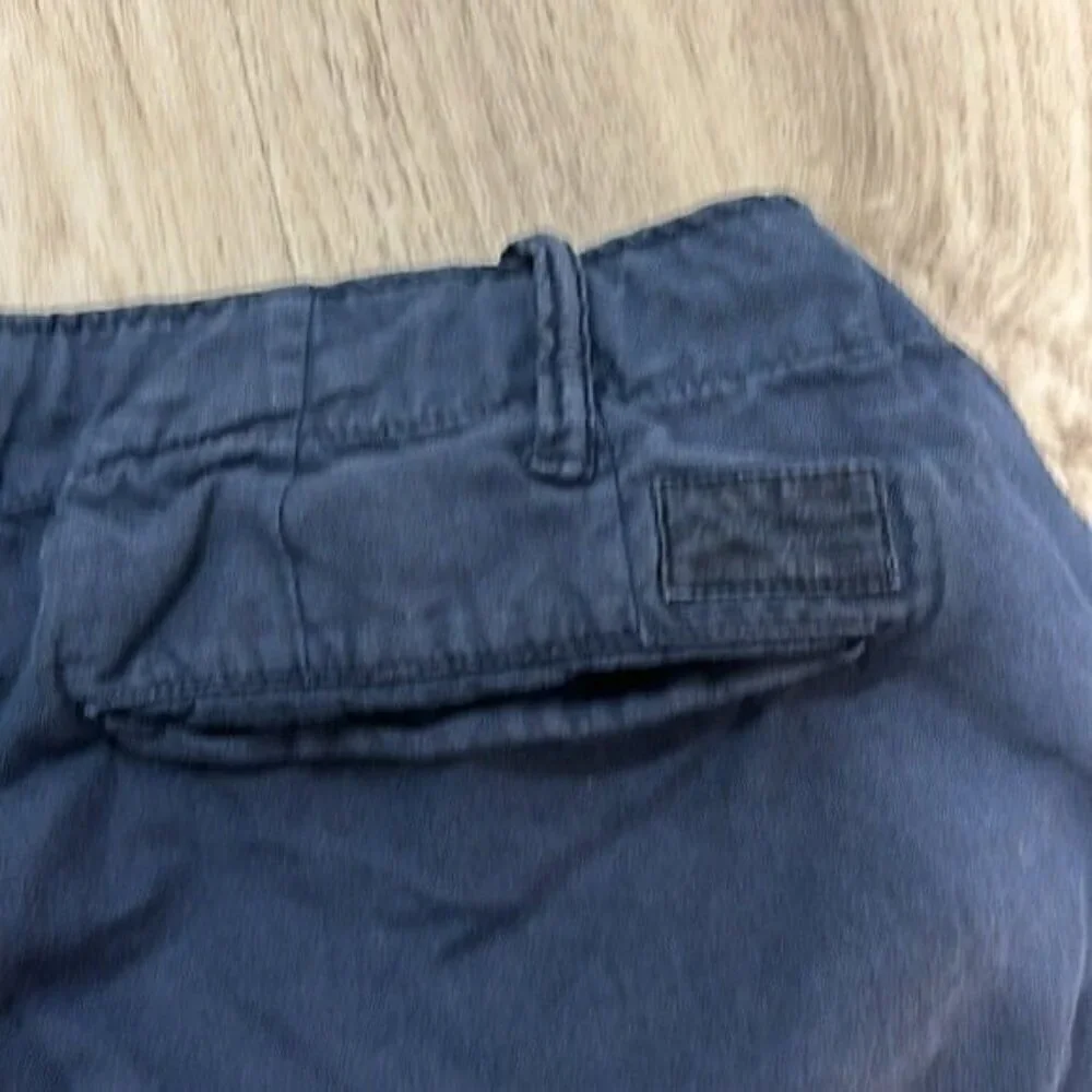 Polo Ralph Lauren dark blue  linen blend shorts size 36 men